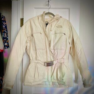 The North Face Hyvent Cream Ski Jacket (Goose Down)